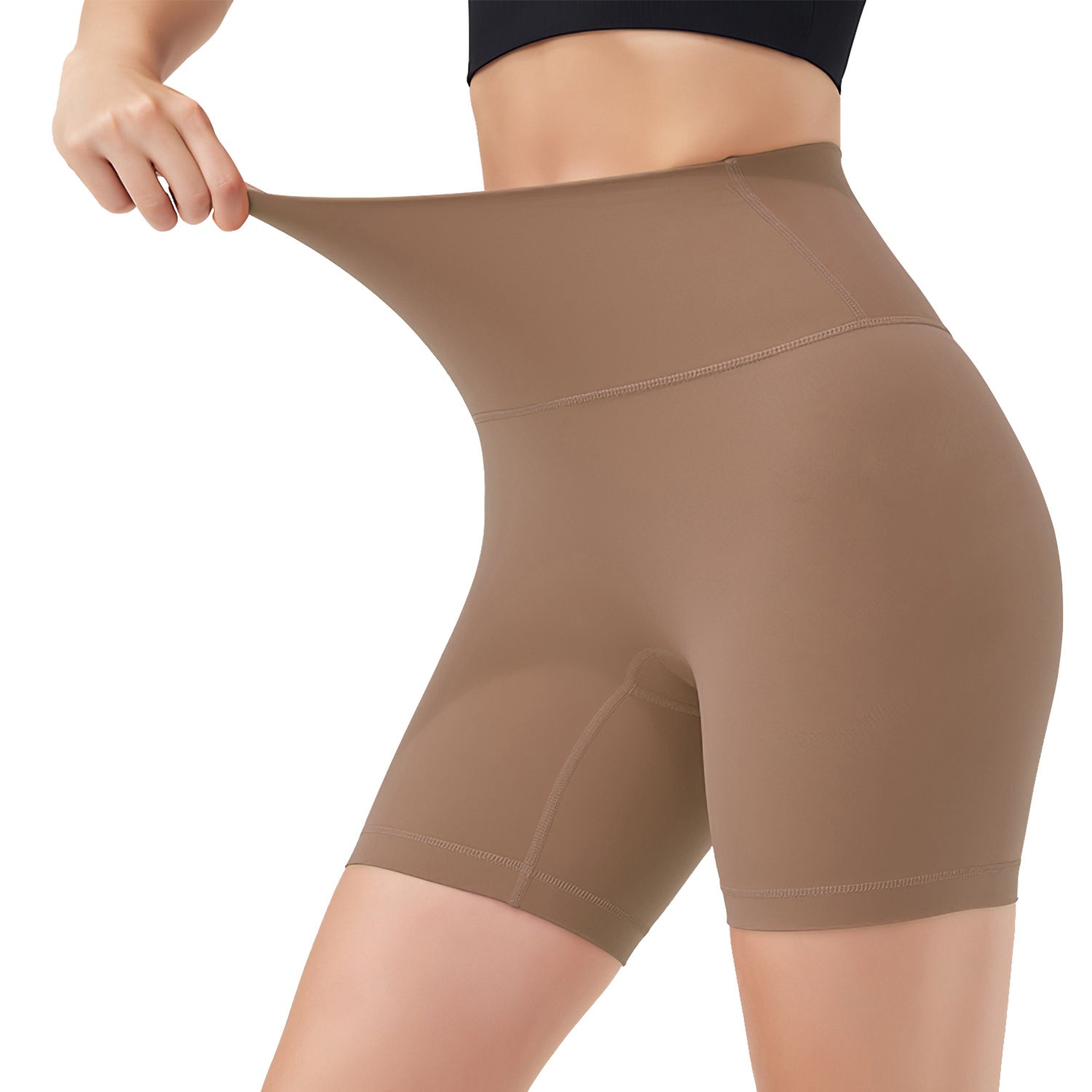 4 Sizes-5 Colors Option -- 1Pc Women's High Waist