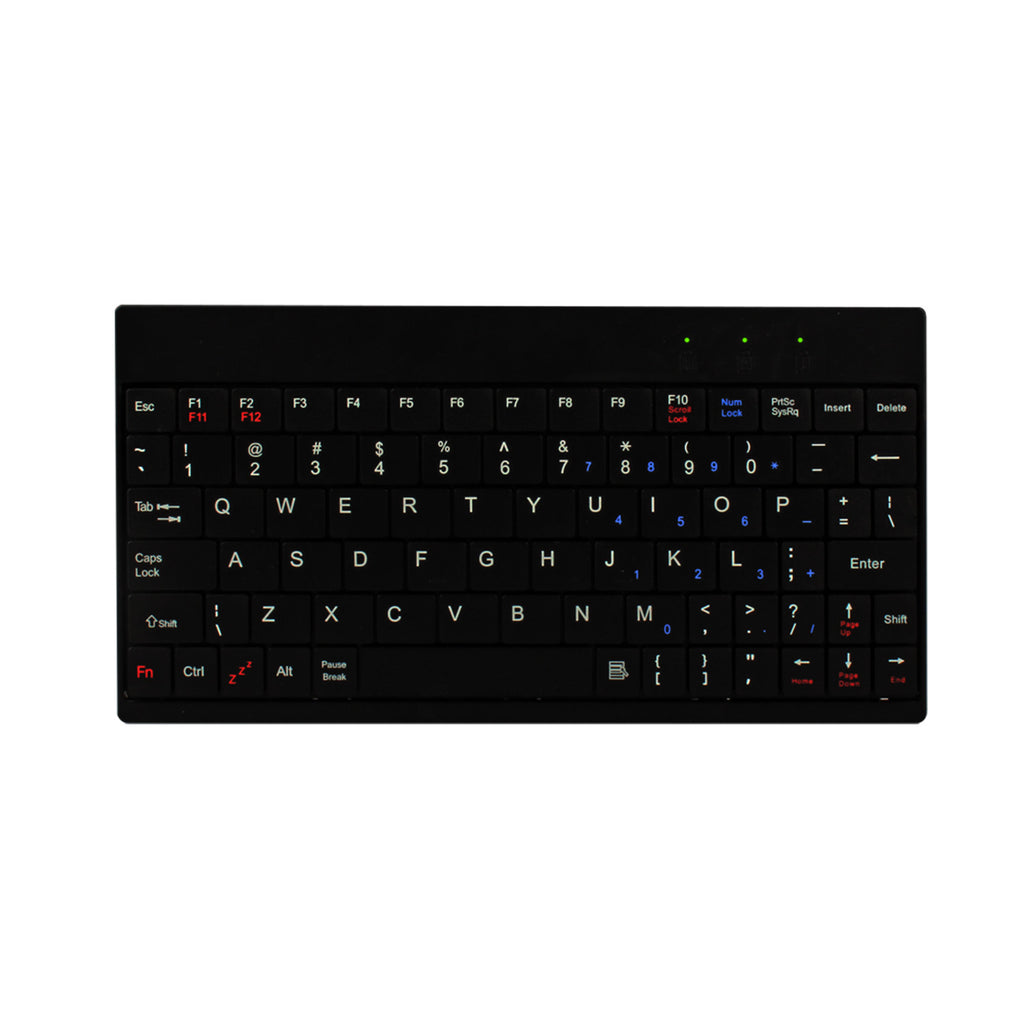 80 Keys Wired Keyboard Mini USB Connector Keyboard Portable Durable Keyboard With Carry Bag Tablet Stand For Android Window Tablet