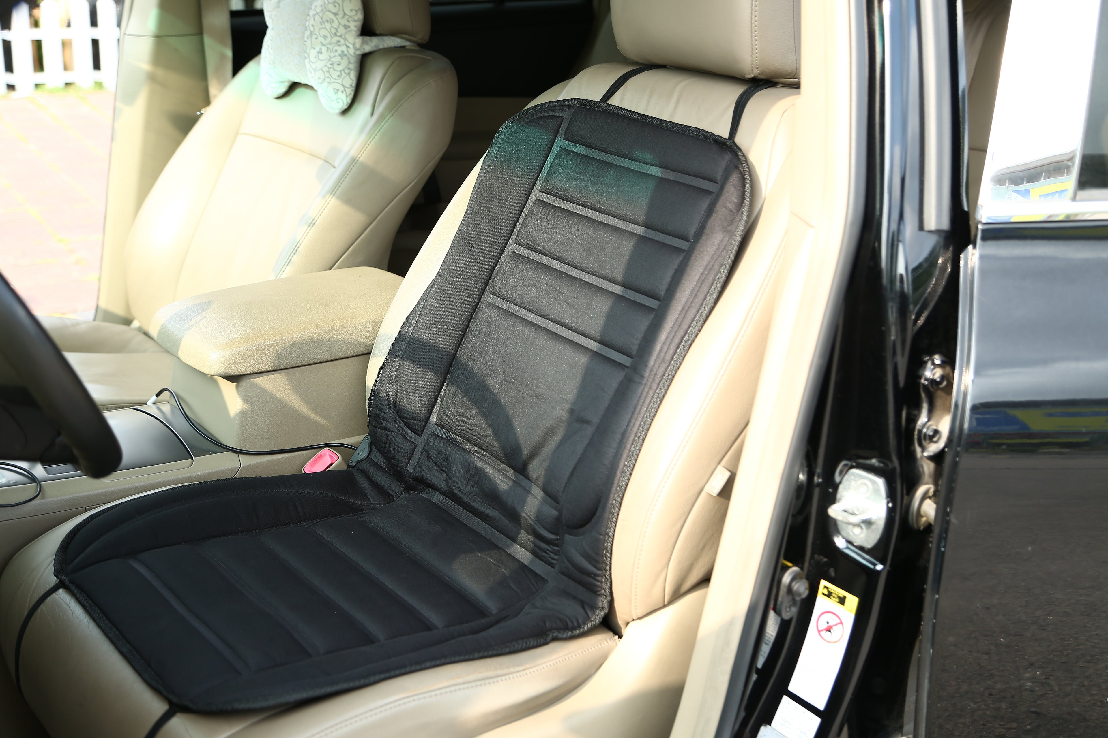 1Pc Heated Car Seat Cushion 12V Auto Seat Cover Warmer With Adjustable Temperature Controller For Cars Trucks SUV