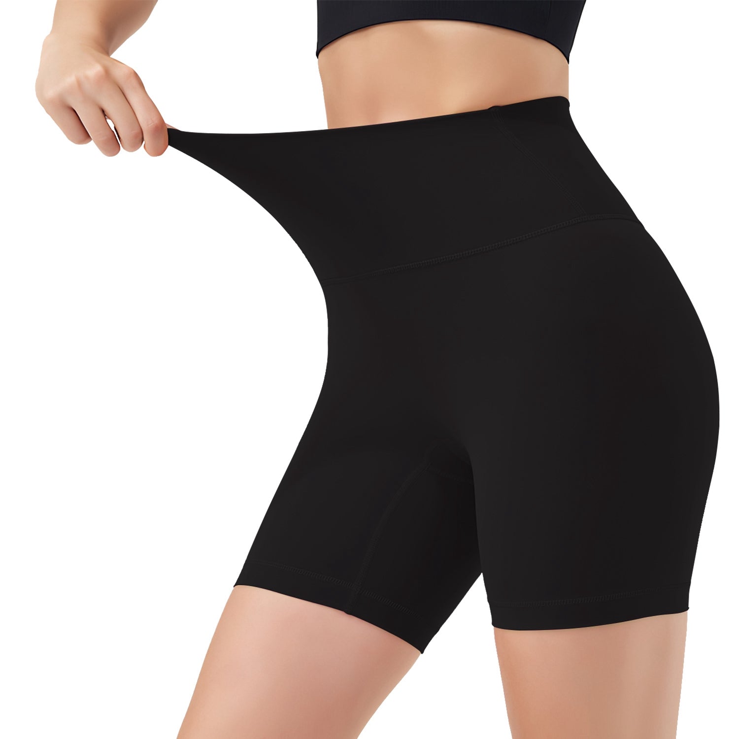 4 Sizes-5 Colors Option -- 1Pc Women's High Waist