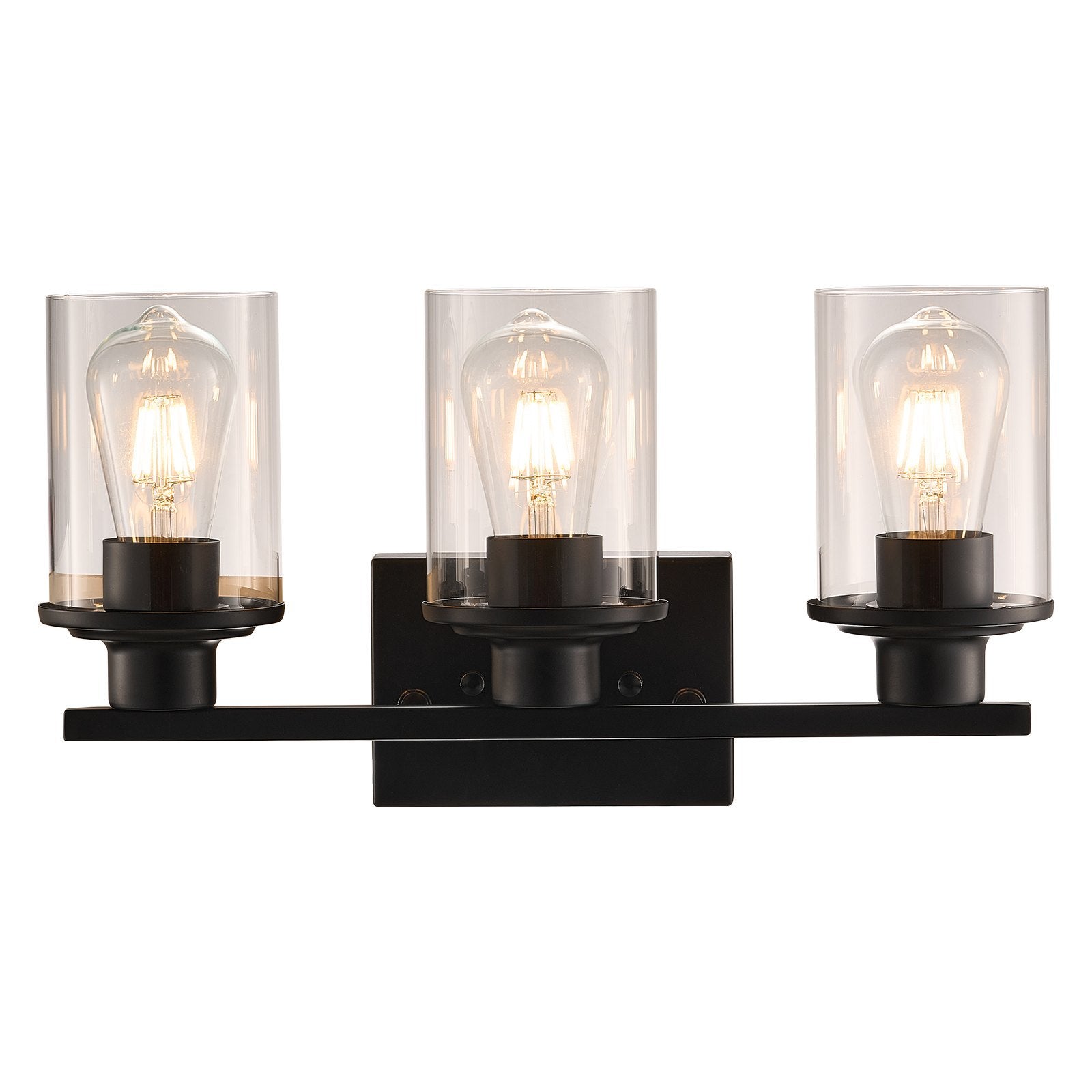 3-Light Bathroom Light Fixtures Modern Vanity Light Lamp Over Mirror, Bathroom Vanity Lights For Wall