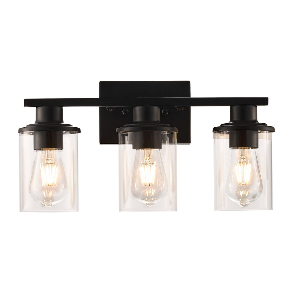 3-Light Bathroom Light Fixtures Modern Vanity Light Lamp Over Mirror, Bathroom Vanity Lights For Wall