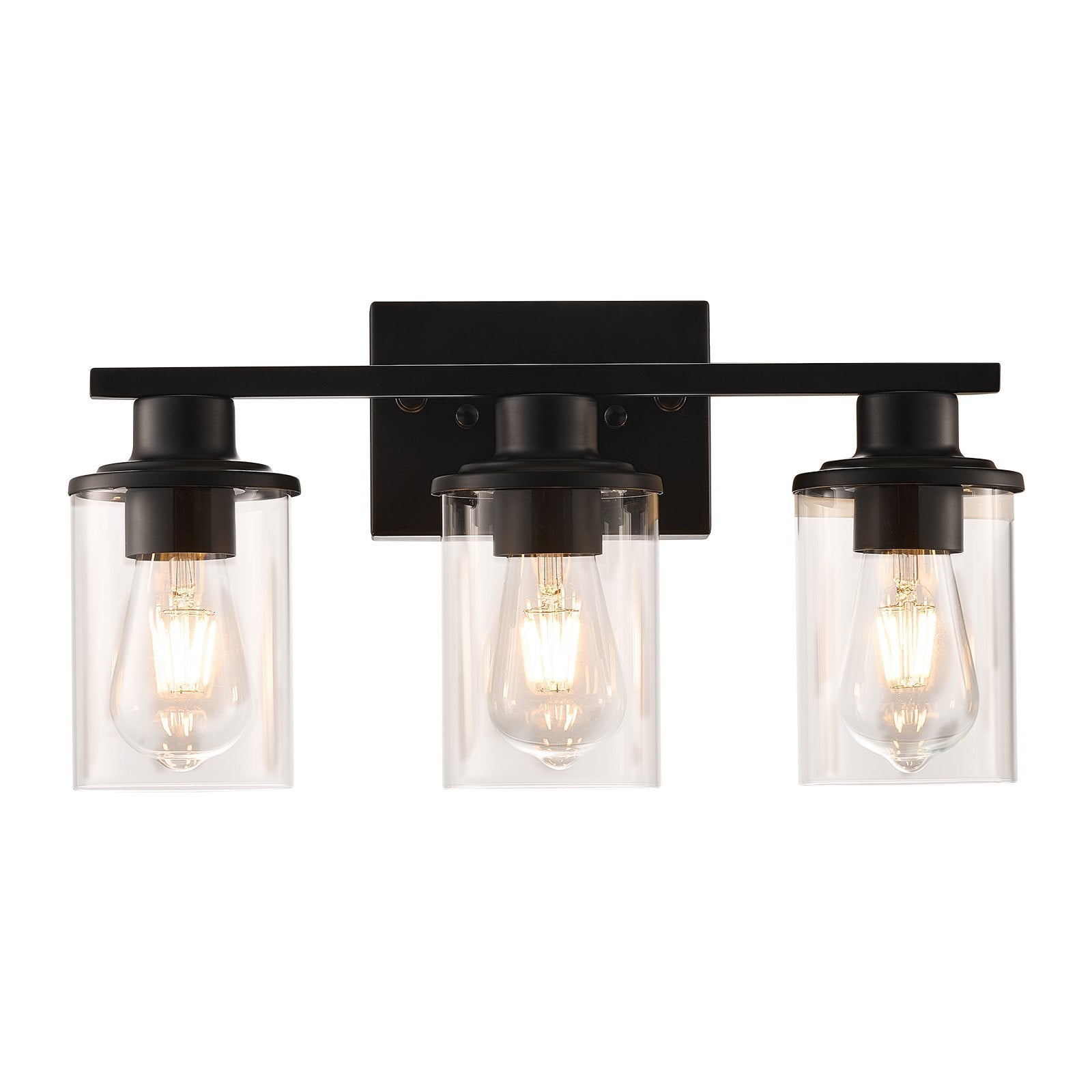 3-Light Bathroom Light Fixtures Modern Vanity Light Lamp Over Mirror, Bathroom Vanity Lights For Wall