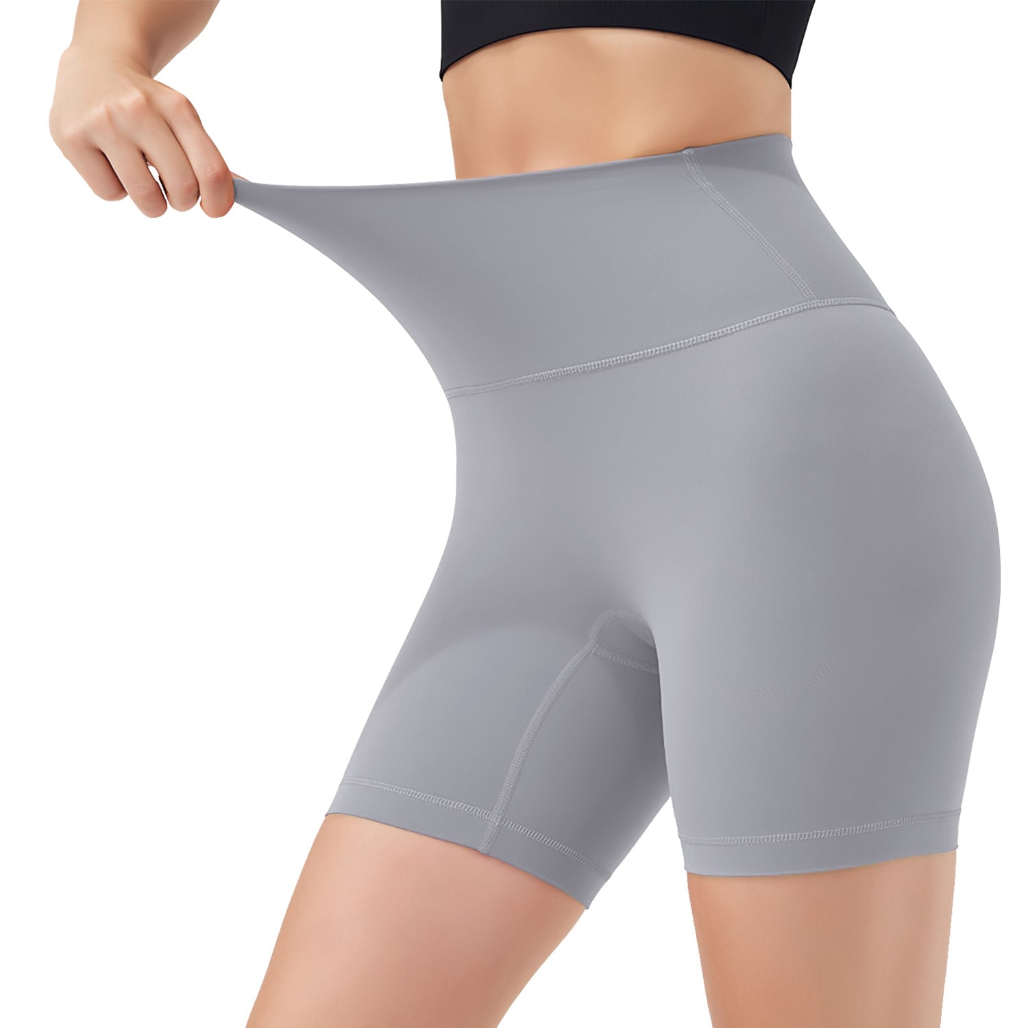 4 Sizes-5 Colors Option -- 1Pc Women's High Waist