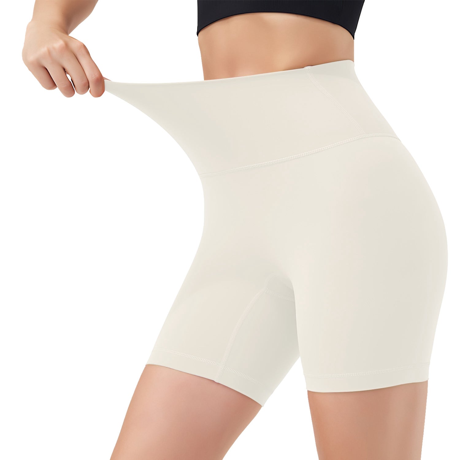 4 Sizes-5 Colors Option -- 1Pc Women's High Waist