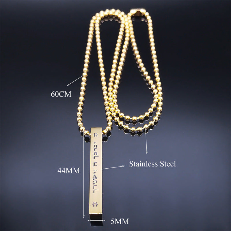 Stainless Steel Necklace Fashion Ornament