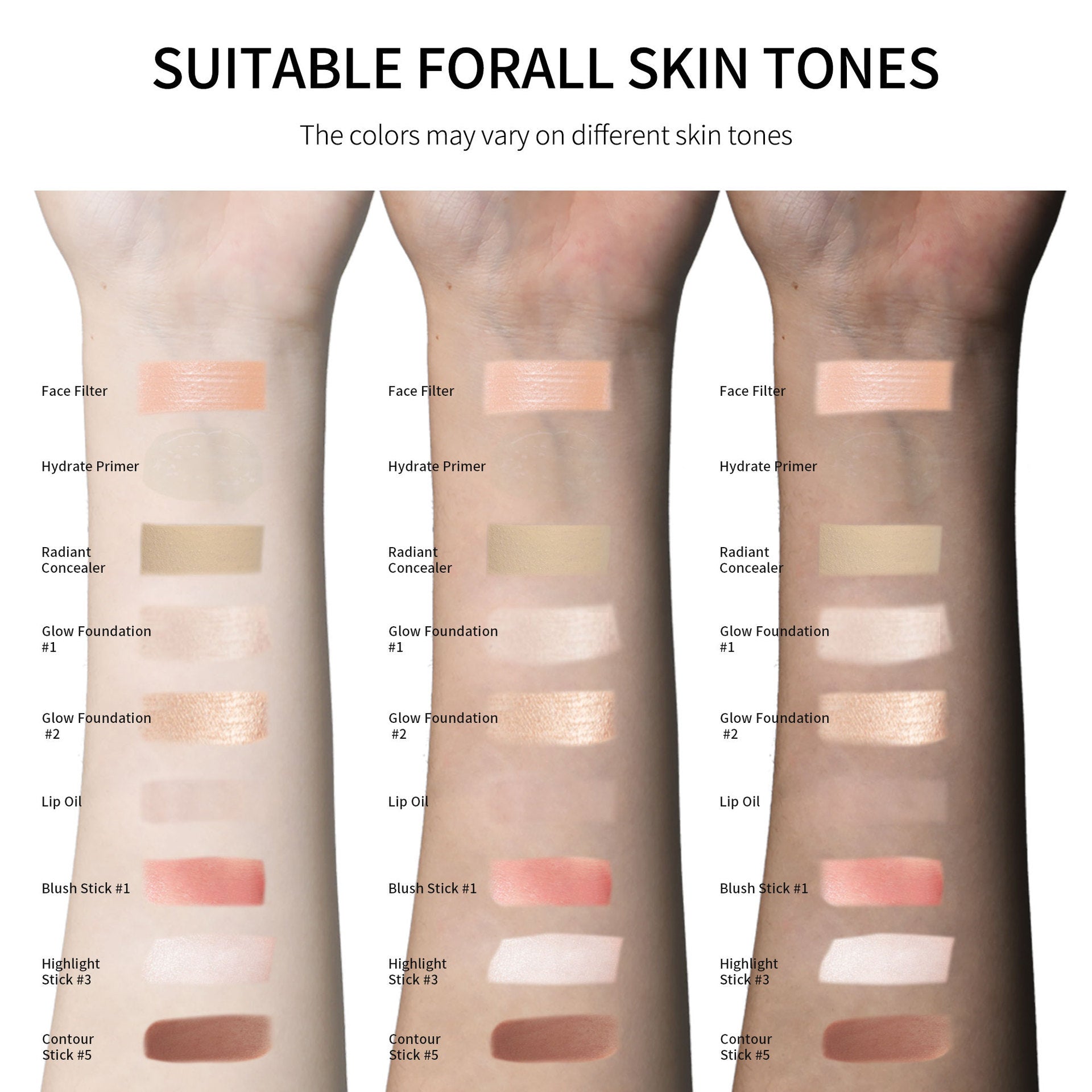 Beauty Cosmetics Facial Makeup Set