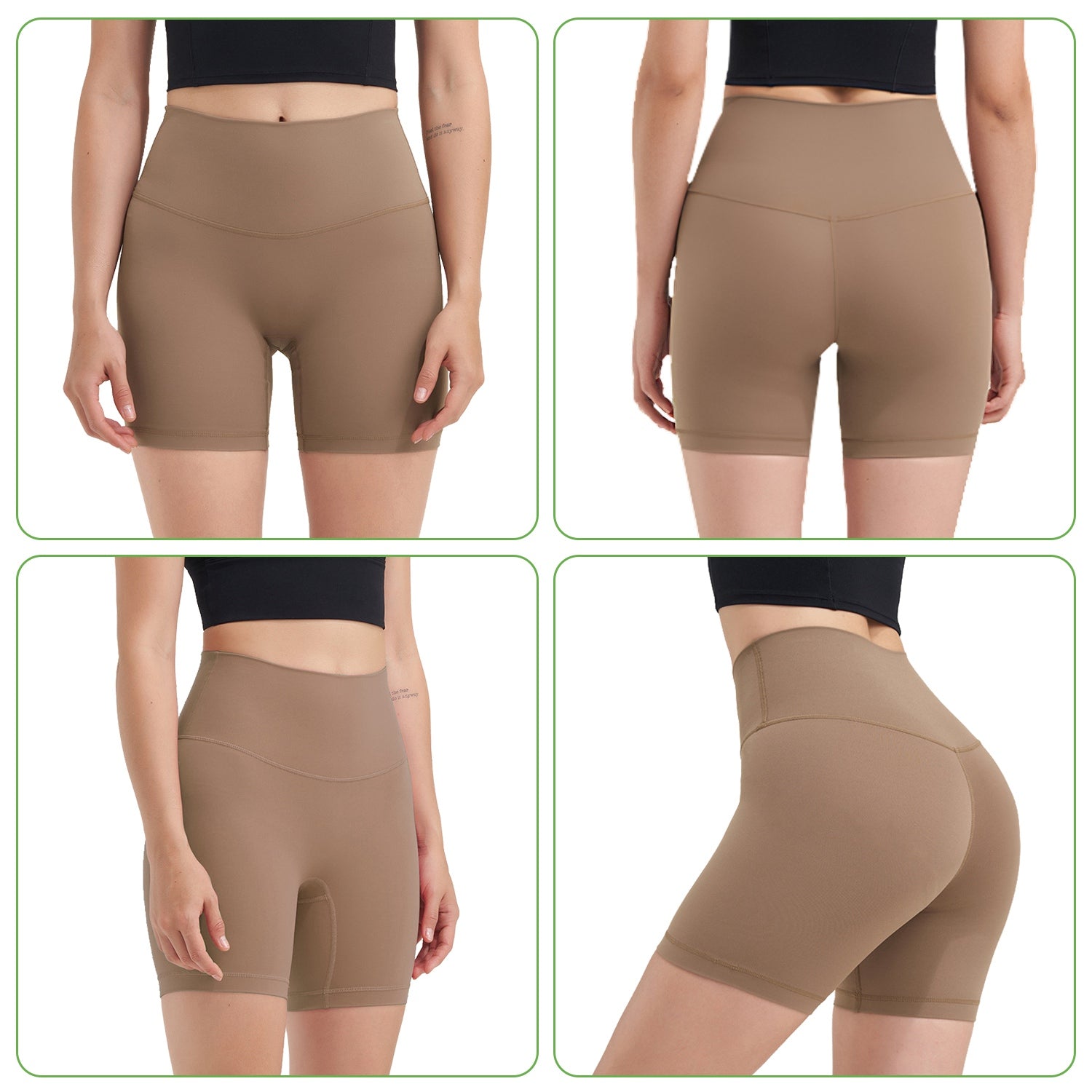 4 Sizes-5 Colors Option -- 1Pc Women's High Waist
