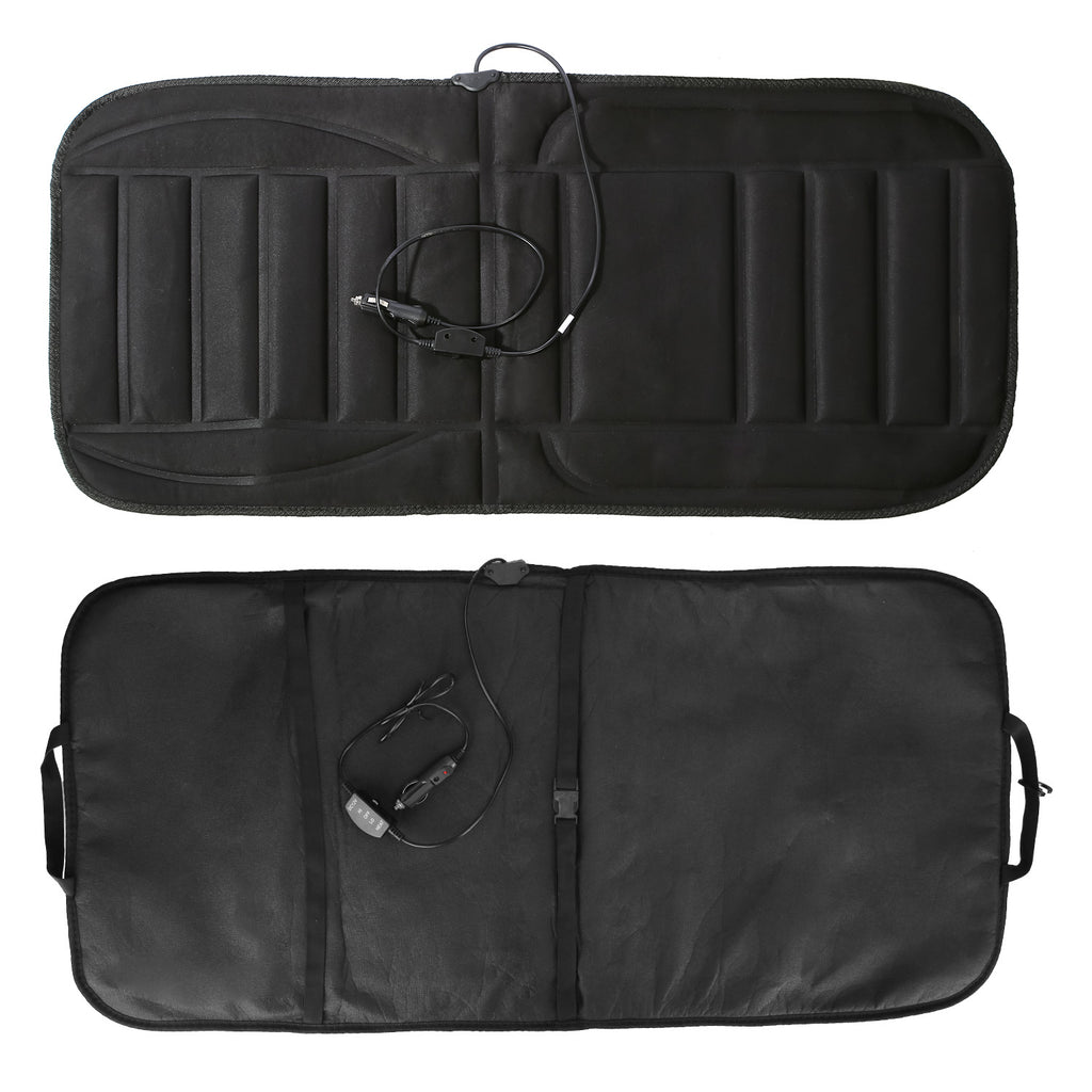 1Pc Heated Car Seat Cushion 12V Auto Seat Cover Warmer With Adjustable Temperature Controller For Cars Trucks SUV