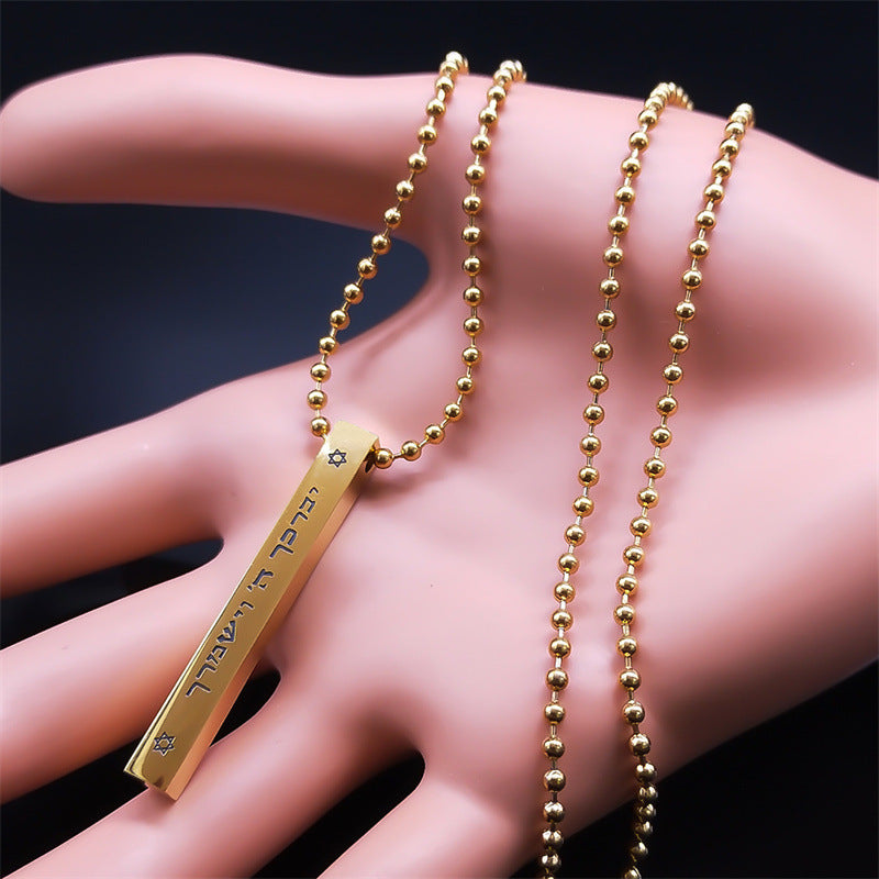 Stainless Steel Necklace Fashion Ornament