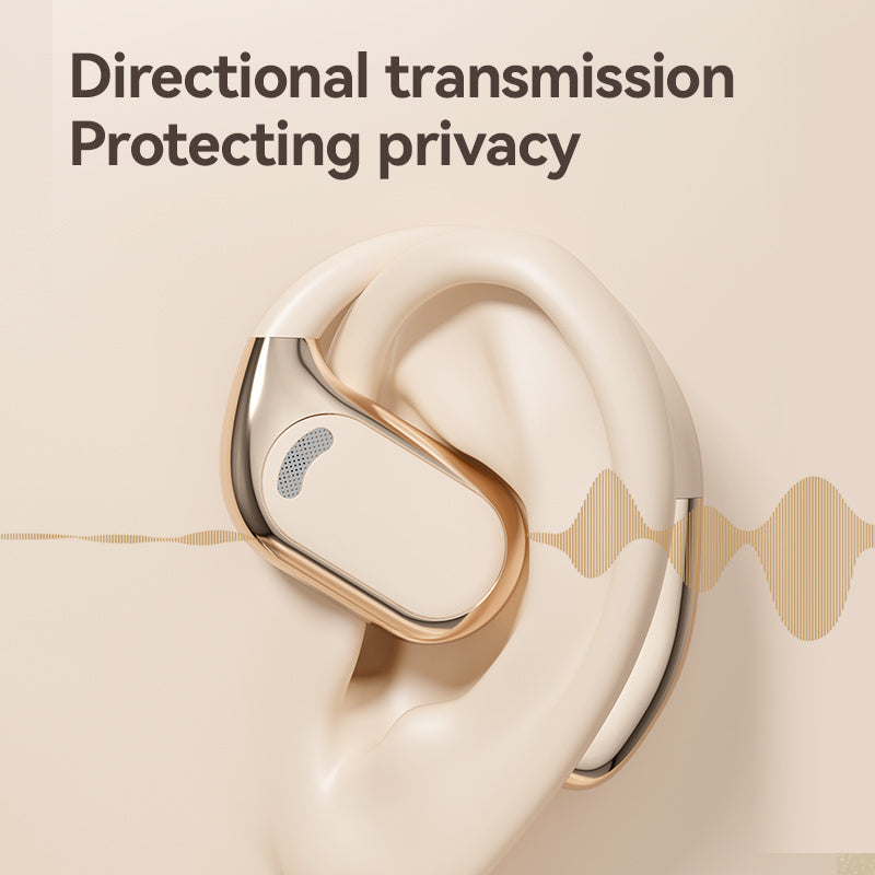 Fall Open - Ear Weireless Earphone, Lightweight Earphone With Charging Case, Noice Cancelling Bluetooth - CompatibleStereo Earbuds For Sports, Gaming, Calling, Busines