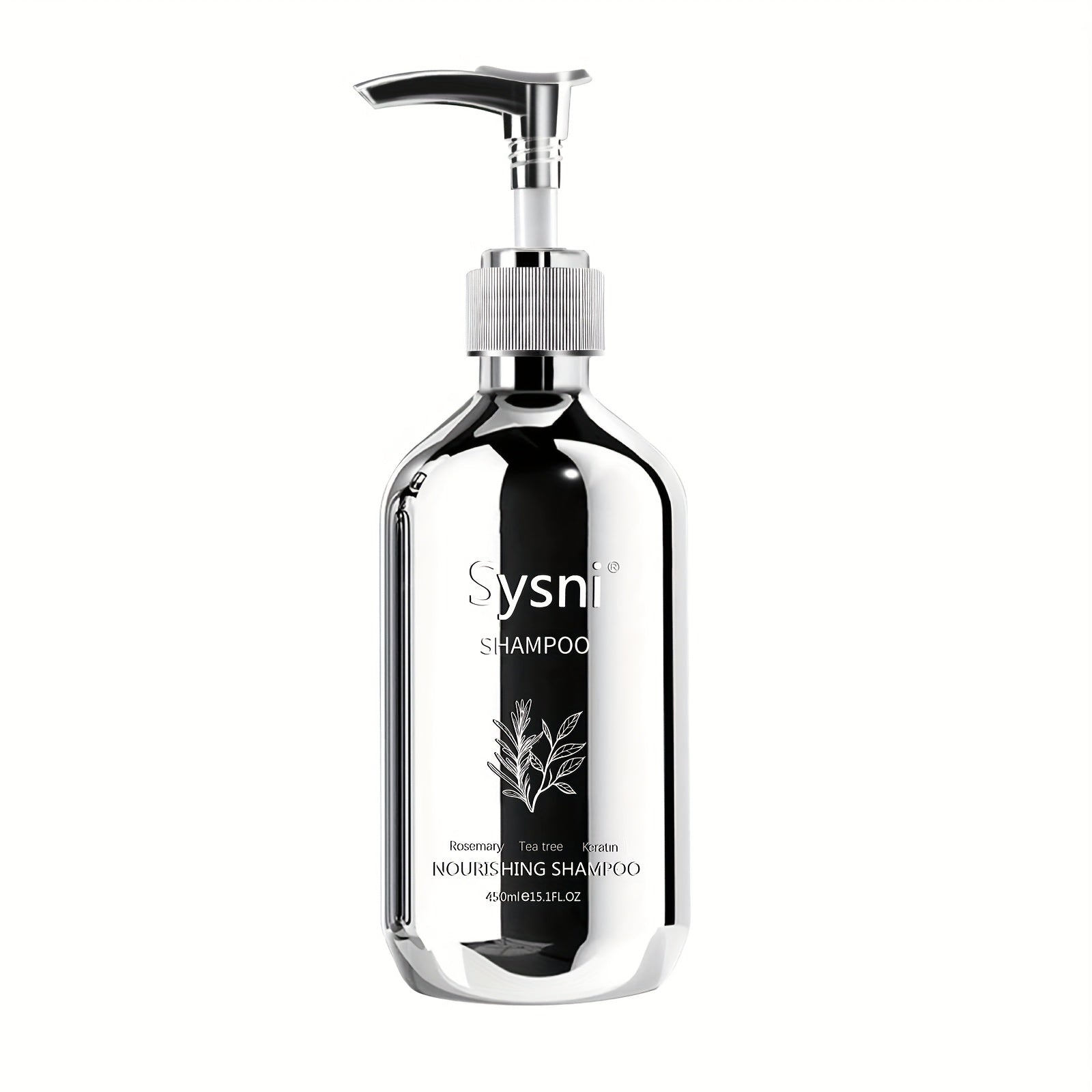 Sysni Organic Rosemary Shampoo And Tea Tree Special Shampoo, Keratin NourIshing Shampoo ,Promote Hair Growth, Strengthening Shampoo, Prevent Hair Loss Cleansing Shampoo,Deep Cleans, Refreshes Scalp, F